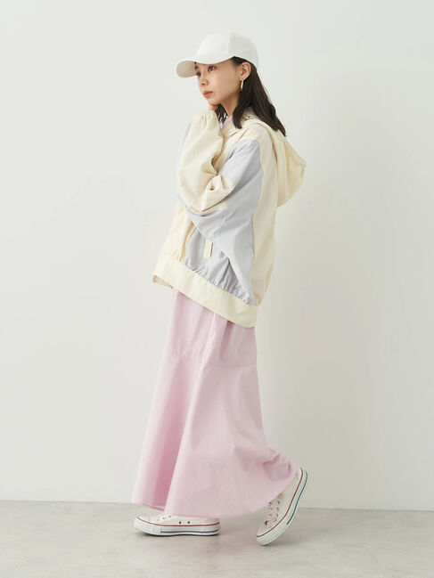 earth music&ecology「コクーンギャザー切替ブルゾン」|スーツ|