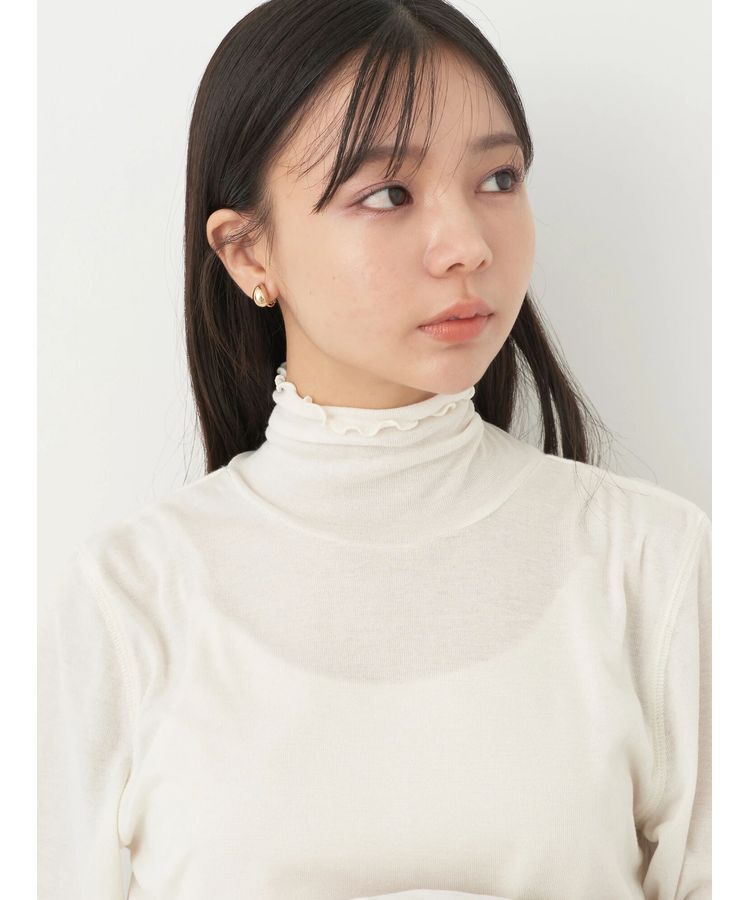 earth music&ecology「シアータートルネックプルオーバー」|Tシャツ・カットソー|