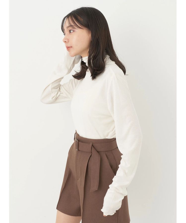 earth music&ecology「シアータートルネックプルオーバー」|Tシャツ・カットソー|