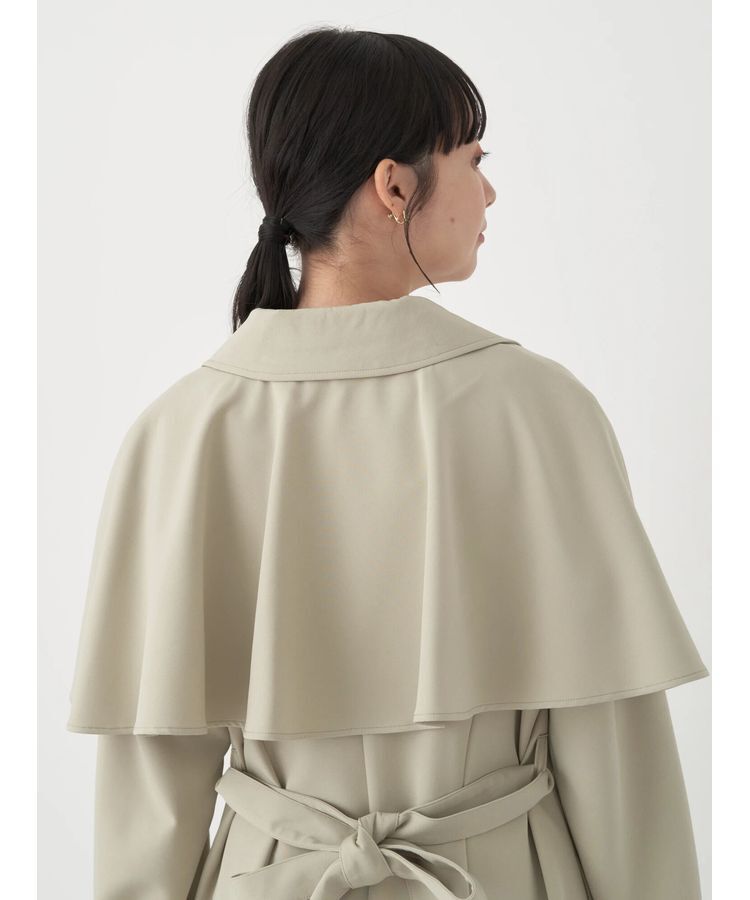 earth music&ecology「2WAYケープトレンチコート」|トレンチコート|