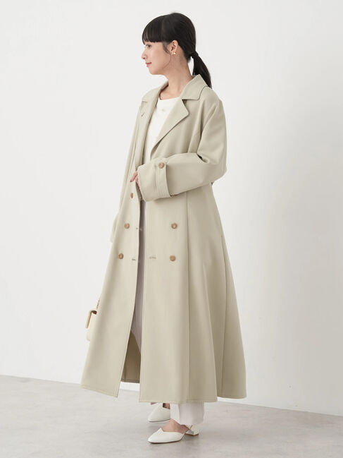 earth music&ecology「2WAYケープトレンチコート」|トレンチコート|