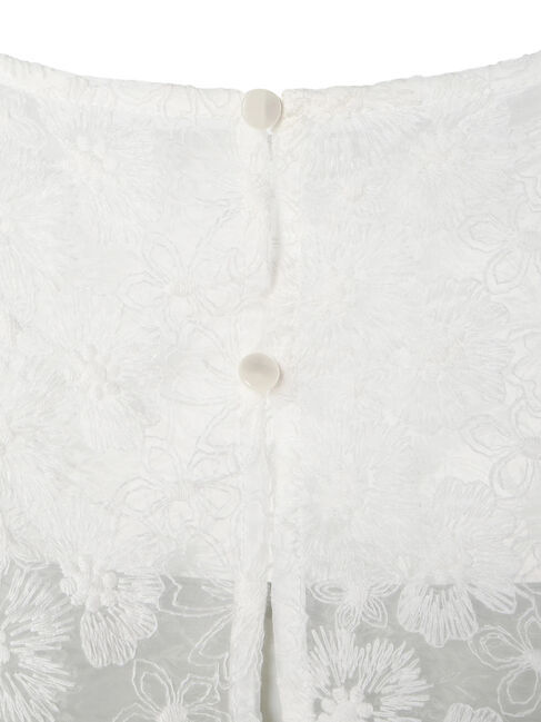 earth music&ecology「SET2点　オーガンジー刺繍+プリーツワンピース」|ワンピース|