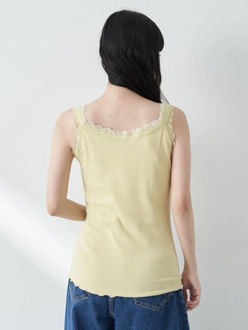 earth music&ecology「ダブルレースタンクトップ」|インナー|