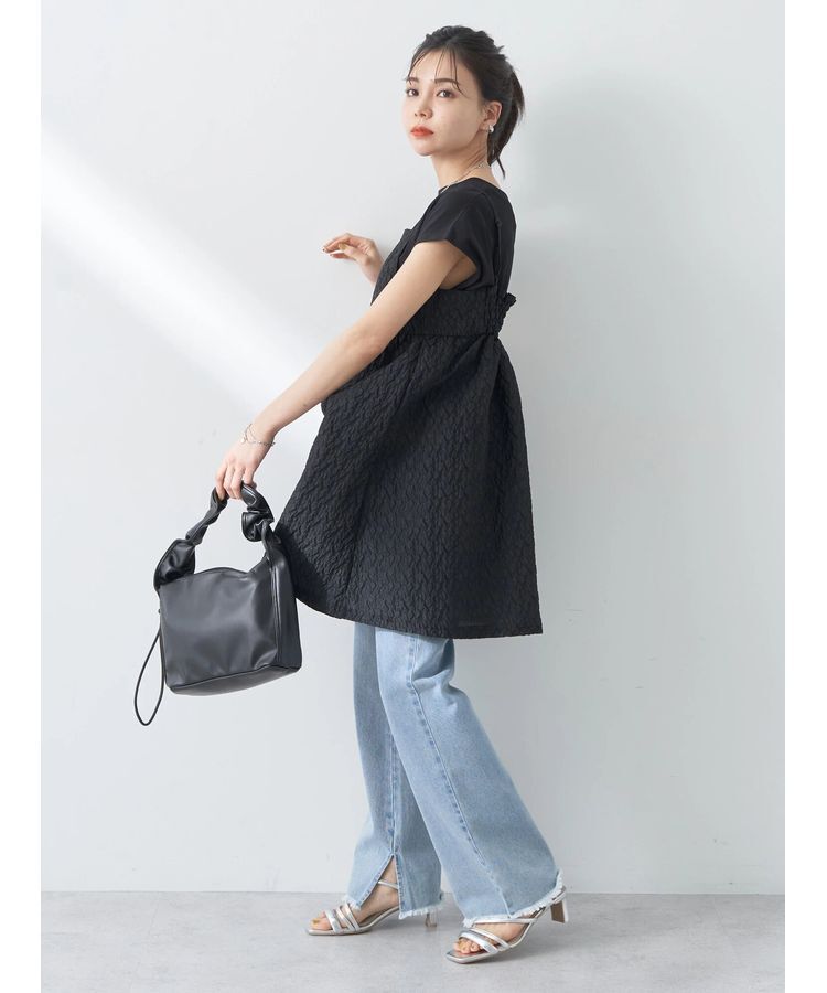 earth music&ecology「ぽこぽこフラワーキャミチュニック」|チュニック|