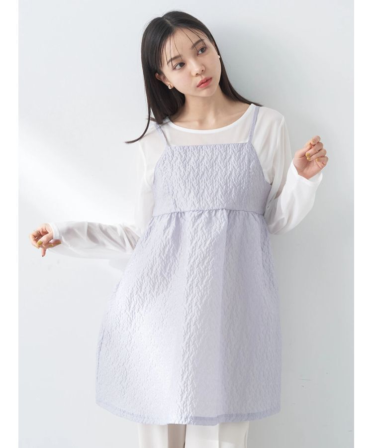 earth music&ecology「ぽこぽこフラワーキャミチュニック」|チュニック|Sax