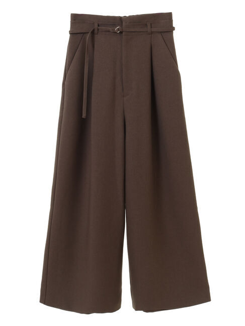 earth music&ecology「ベルト付きワイドパンツ」|その他|