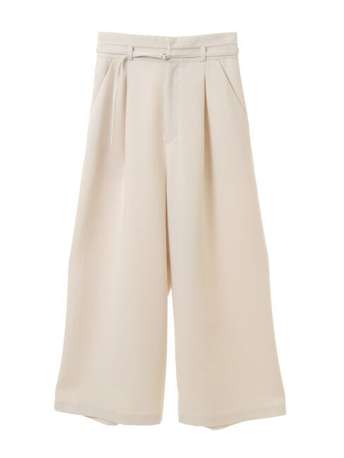 earth music&ecology「ベルト付きワイドパンツ」|その他|