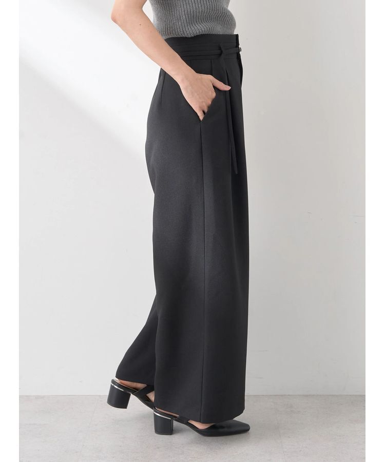 earth music&ecology「ベルト付きワイドパンツ」|その他|