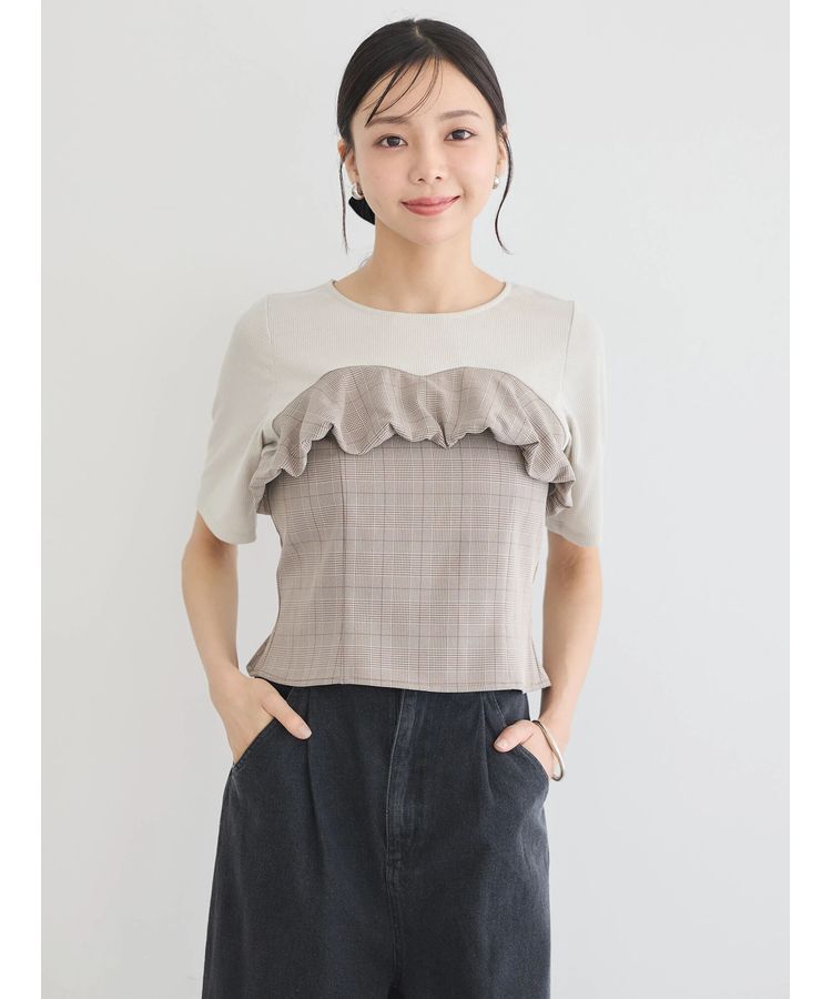 earth music&ecology「ドッキングビスチェプルオーバー」|Tシャツ・カットソー|