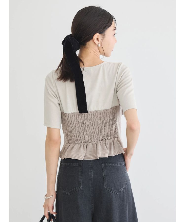 earth music&ecology「ドッキングビスチェプルオーバー」|Tシャツ・カットソー|