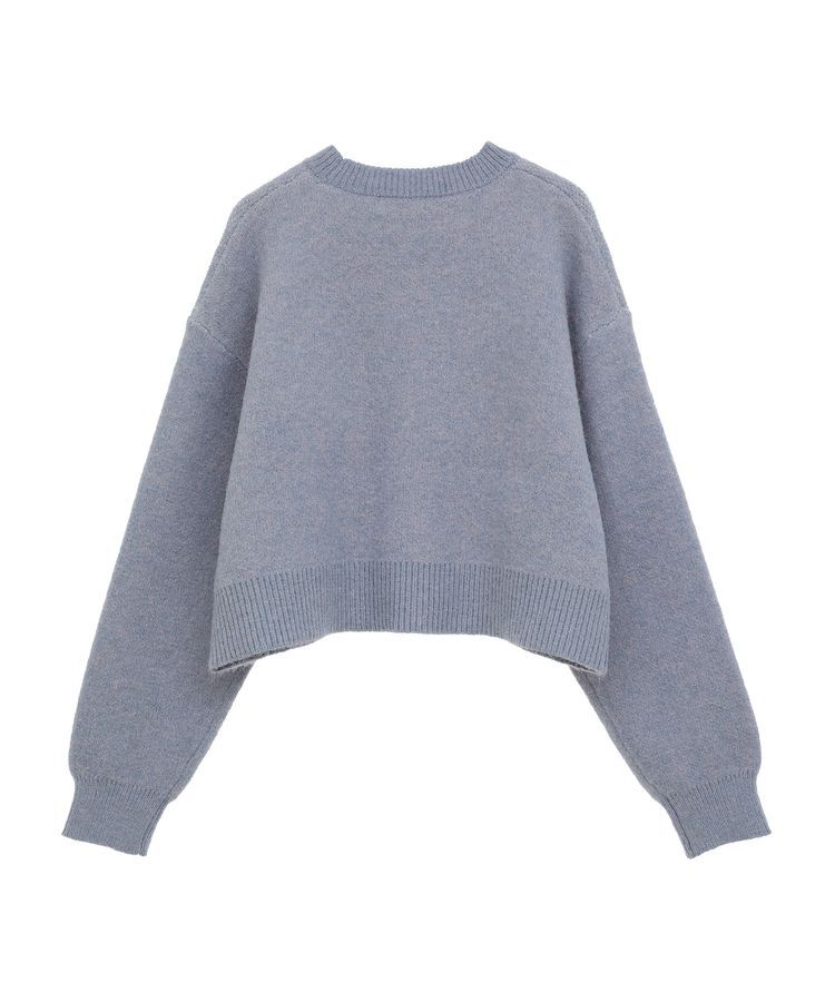 earth music&ecology「ジャガードロゴニットプルオーバー」|ニット・セーター|