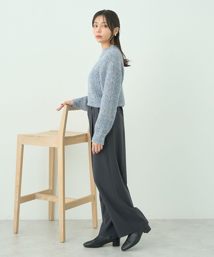 earth music&ecology「ダブルウエストデザインパンツ」|その他|