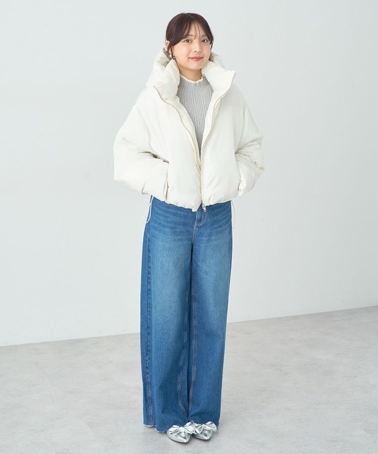 earth music&ecology「2wayパファー ショートブルゾン」|ブルゾン・スタジャン|