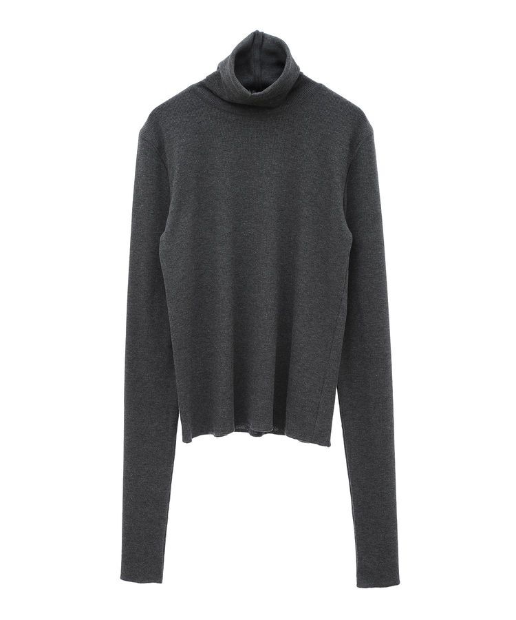 earth music&ecology「リブタートルネックプルオーバー」|Tシャツ・カットソー|