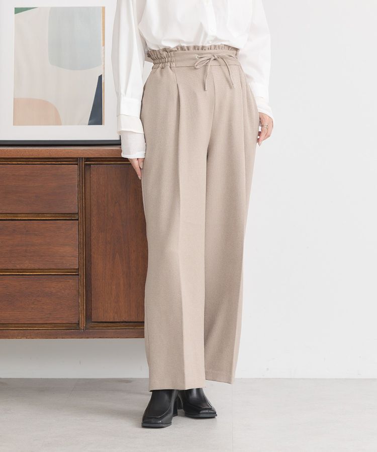 earth music&ecology「ウールライクリラックスパンツ」|その他|
