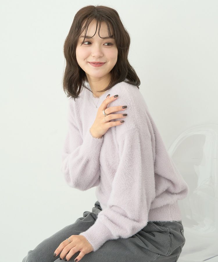 earth music&ecology「ミニシャギープルオーバー」|ニット・セーター|