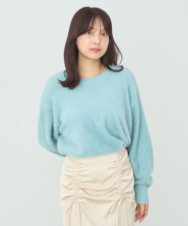 earth music&ecology「ミニシャギープルオーバー」|ニット・セーター|