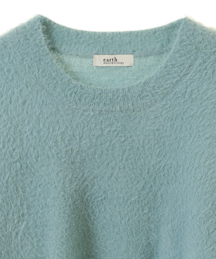 earth music&ecology「ミニシャギープルオーバー」|ニット・セーター|