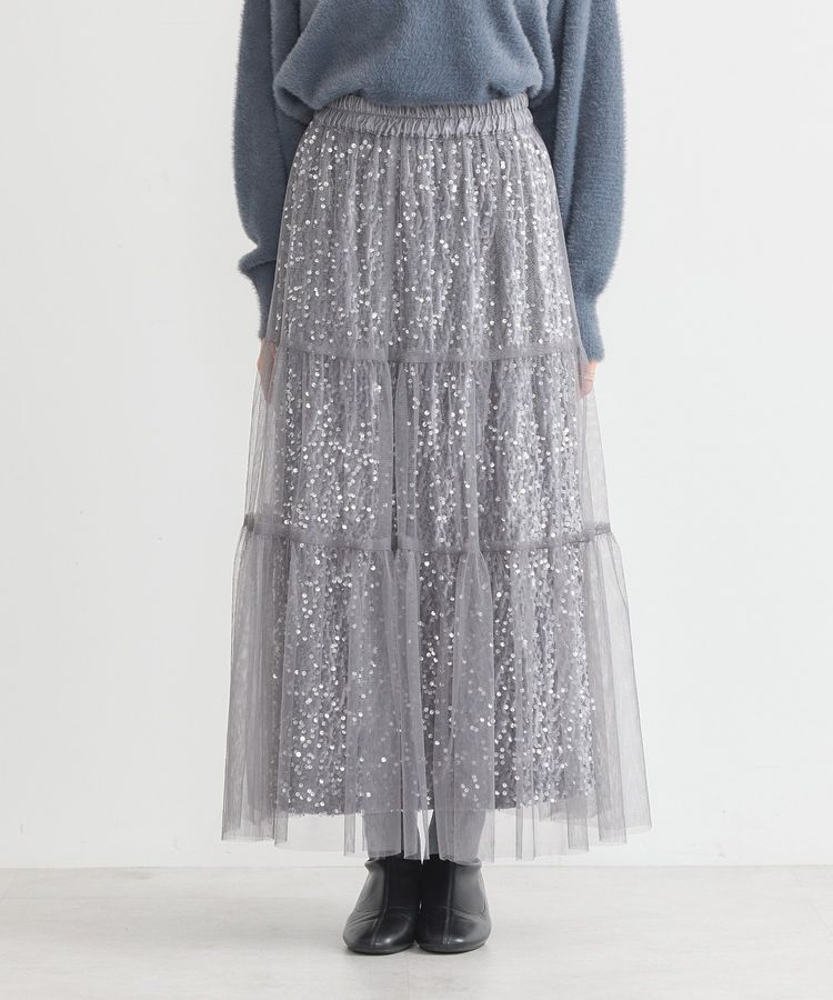 earth music&ecology「マルチウェイスパンコールスカート」|スカート|