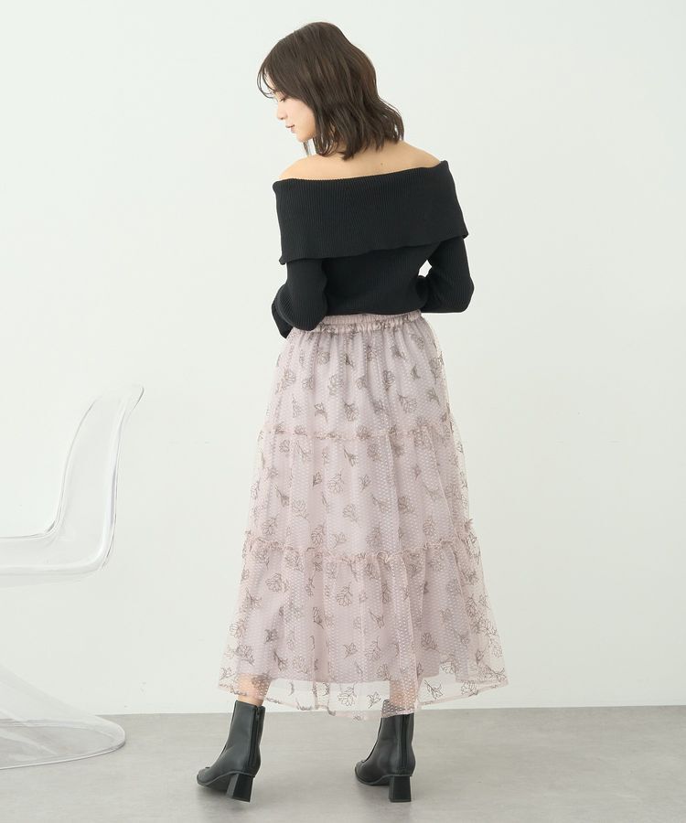 earth music&ecology「2Wayオフショルニットプルオーバー」|ニット・セーター|