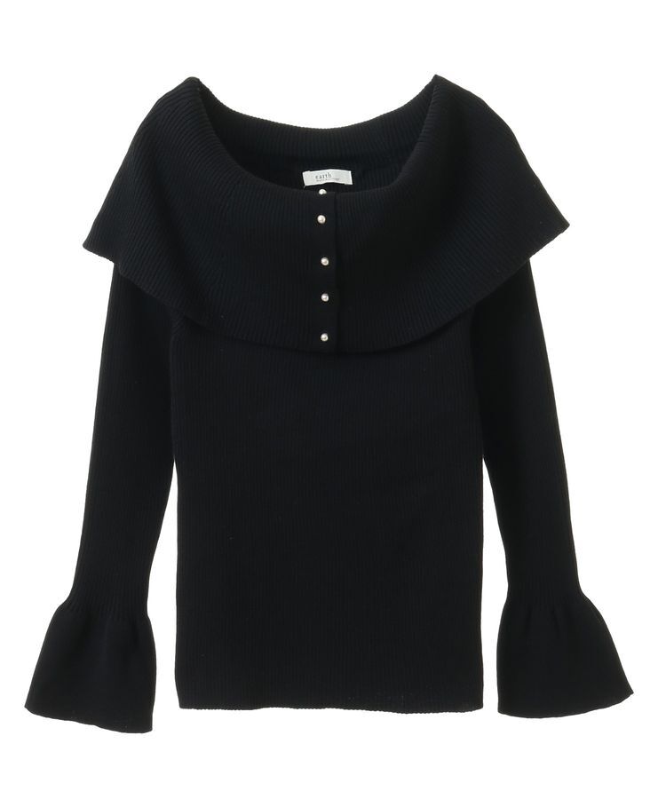 earth music&ecology「2Wayオフショルニットプルオーバー」|ニット・セーター|