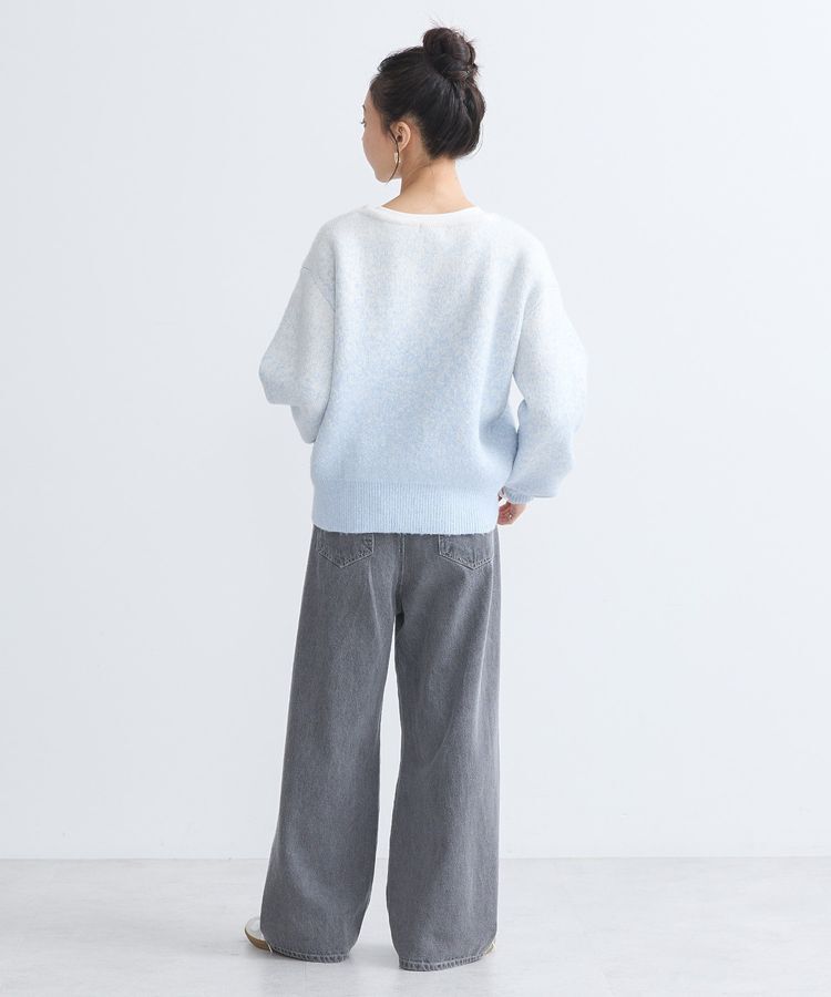 earth music&ecology「ラメグラデーションニットプルオーバー」|ニット・セーター|