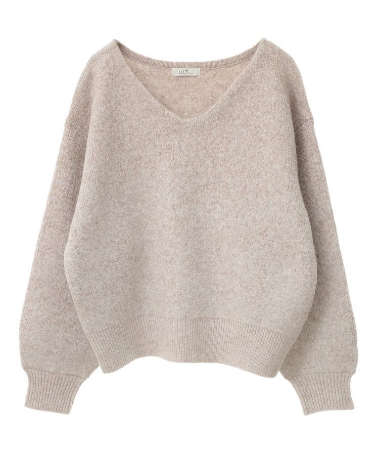 earth music&ecology「ラメグラデーションニットプルオーバー」|ニット・セーター|