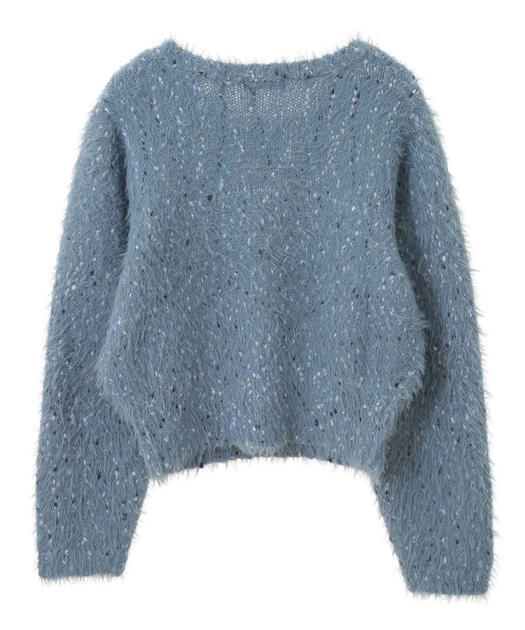 earth music&ecology「ジャンボノットシャギーニットプルオーバー」|ニット・セーター|