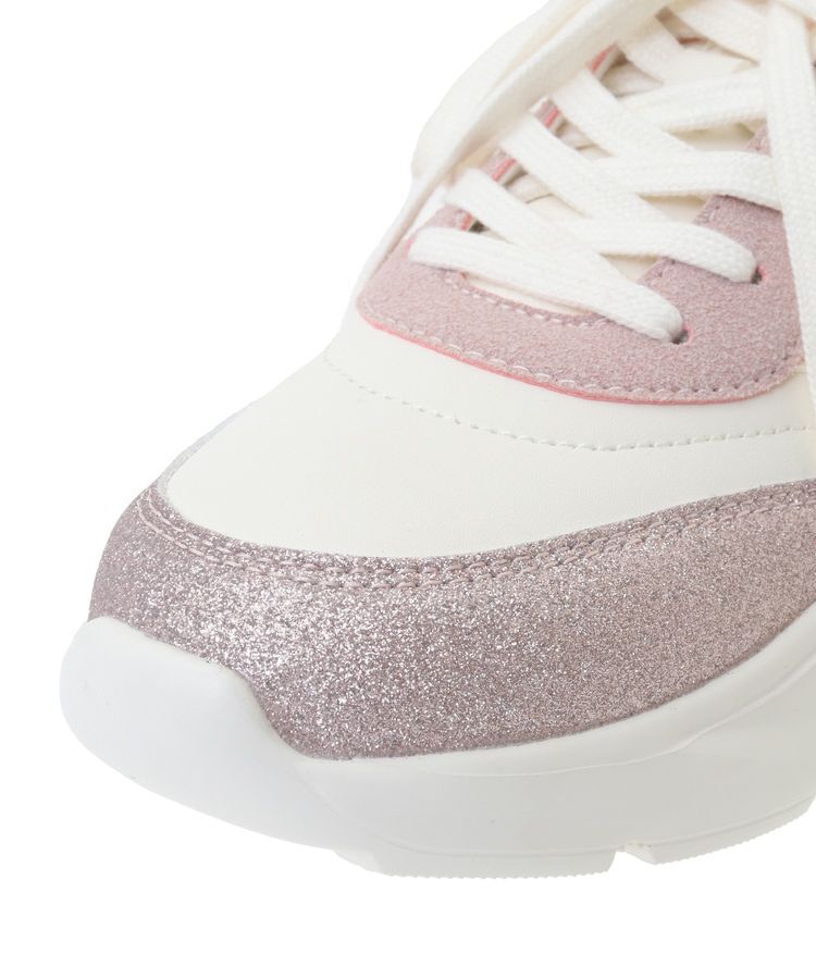 earth music&ecology「ORiental TRaffic グリッタースニーカー」|スニーカー|