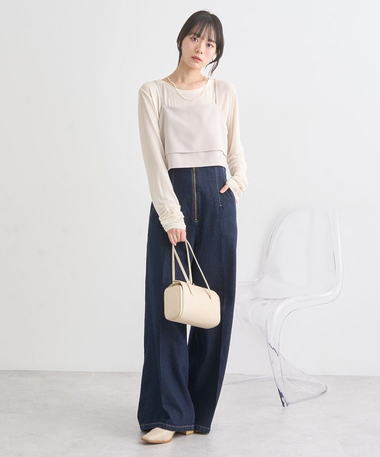 earth music&ecology「前後2wayビスチェ」|ベスト・ジレ|