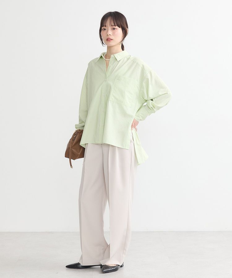 earth music&ecology「ベルトタックパンツ」|その他|