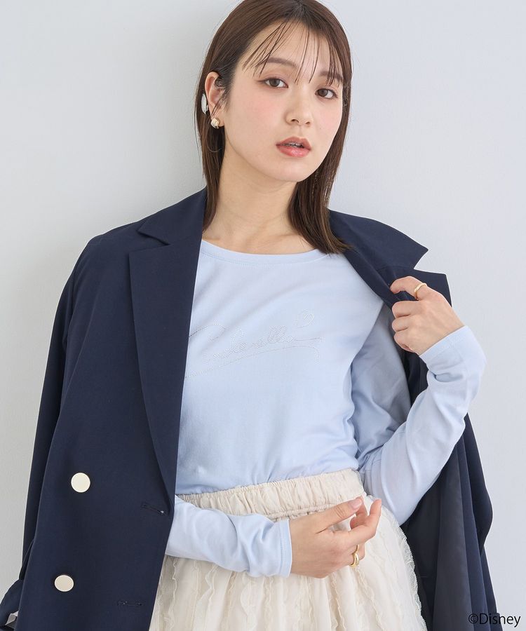 earth music&ecology「シンデレラ/ビジューロゴプルオーバー」|Tシャツ・カットソー|