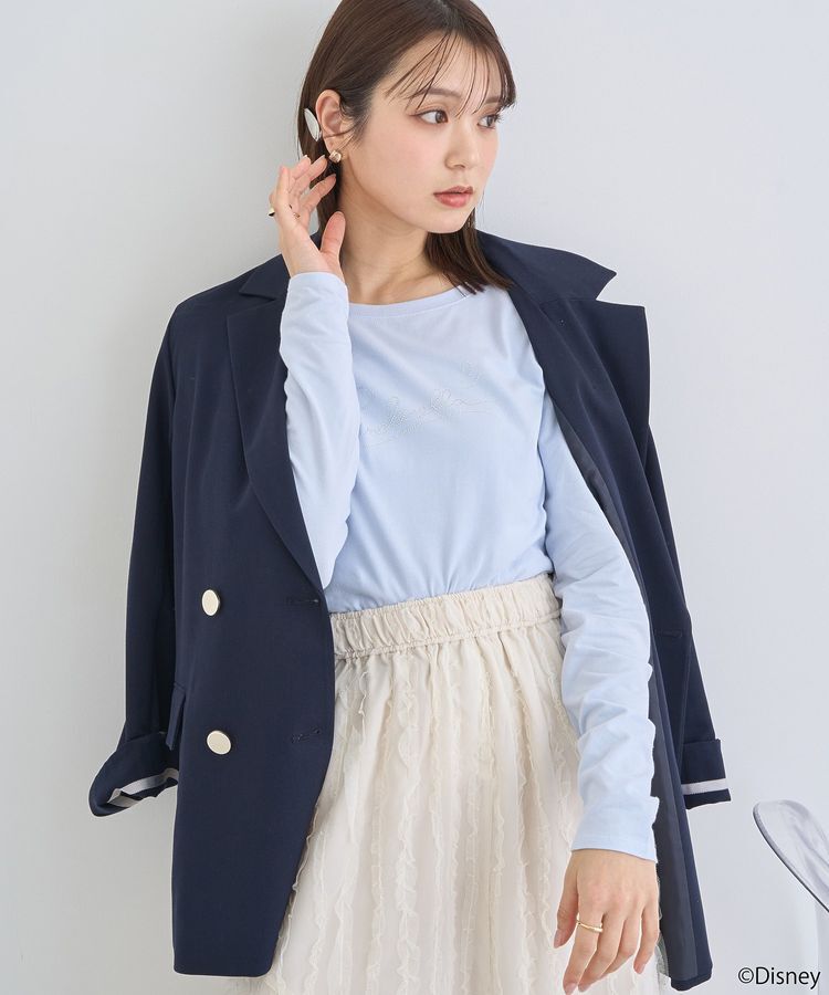 earth music&ecology「シンデレラ/ビジューロゴプルオーバー」|Tシャツ・カットソー|