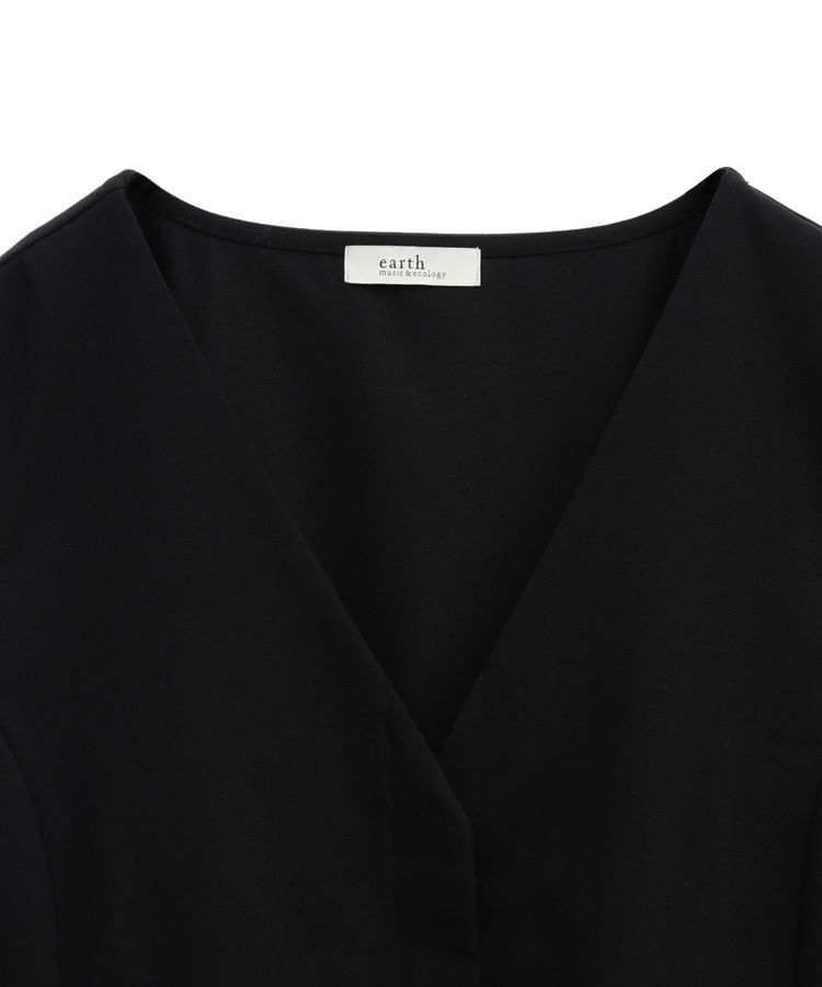 earth music&ecology「ジレワンピース」|ジャンパースカート|