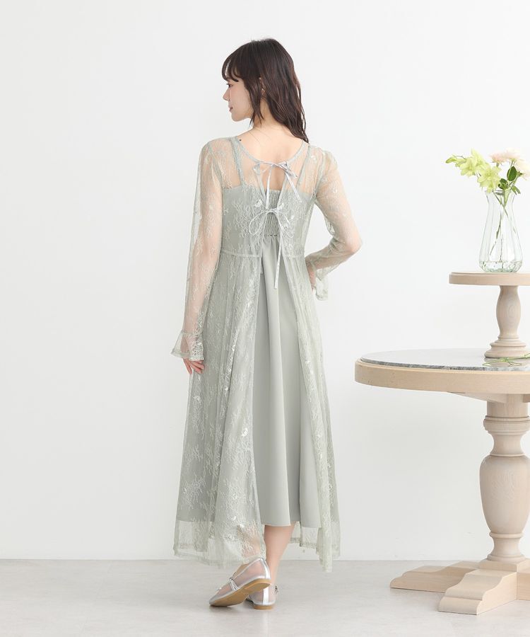 earth music&ecology「SET2点レースワンピース＋キャミワンピース」|ワンピース|