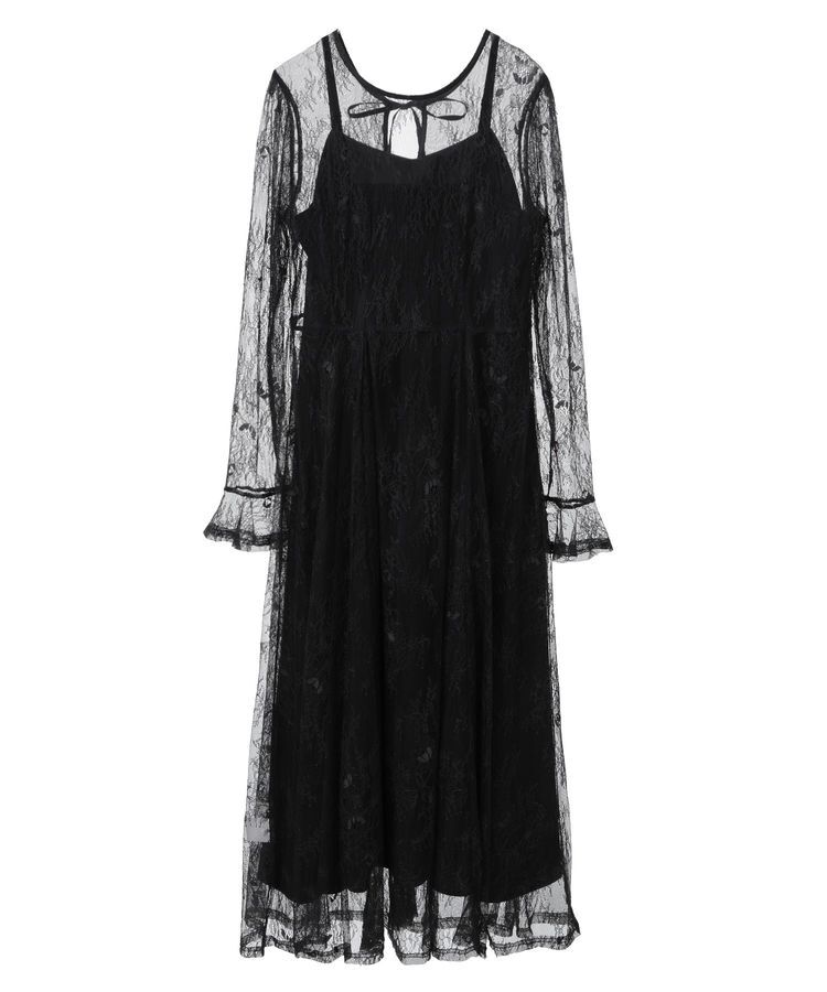 earth music&ecology「SET2点レースワンピース＋キャミワンピース」|ワンピース|