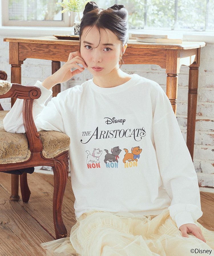earth music&ecology「Disney/The Aristocats/プリントロンT」|Tシャツ・カットソー|