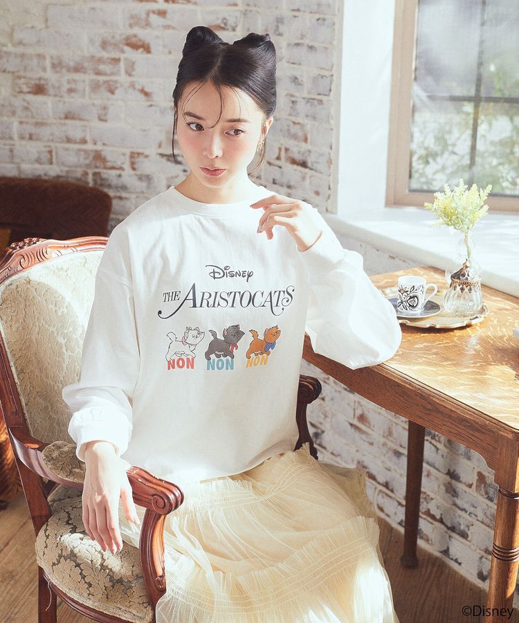 earth music&ecology「Disney/The Aristocats/プリントロンT」|Tシャツ・カットソー|