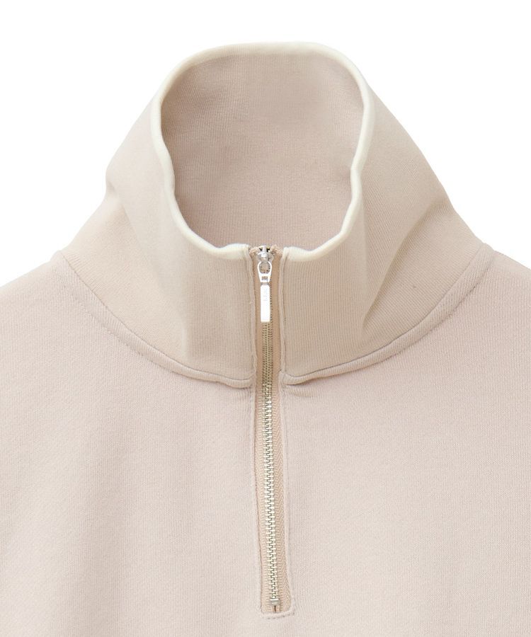 earth music&ecology「ハーフジップラインプルオーバー」|スウェット・ジャージ|