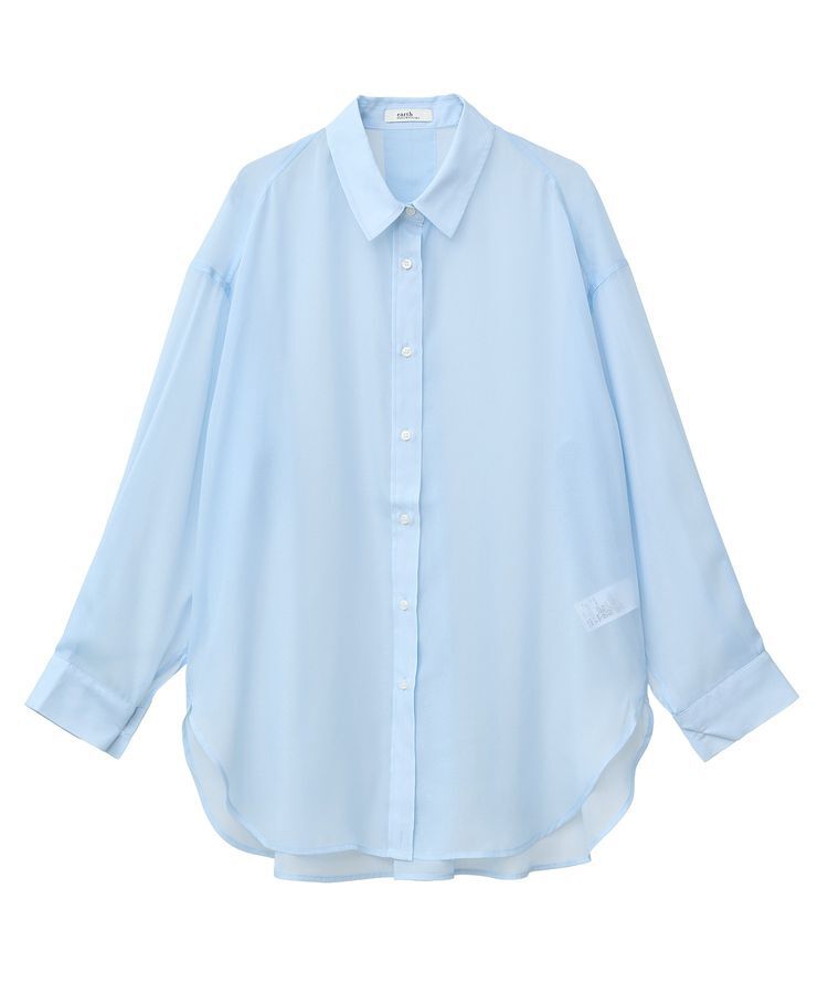 earth music&ecology「シアーシャツ」|シャツ・ブラウス|