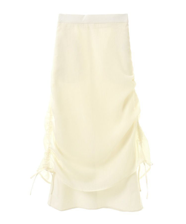 earth music&ecology「シフォンドロストレイヤードスカート」|スカート|