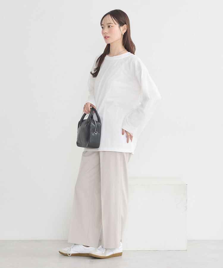 earth music&ecology「ラインストーンチュールドッキングプルオーバー」|Tシャツ・カットソー|