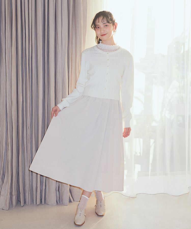 earth music&ecology「ベルト付きキャミワンピース」|ワンピース|