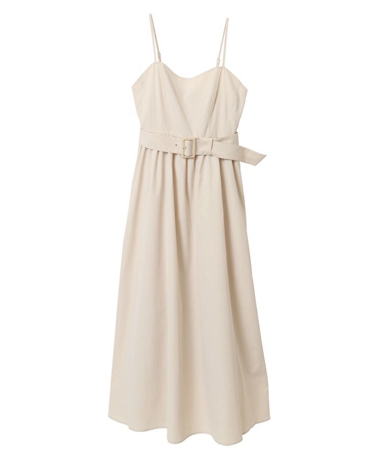 earth music&ecology「ベルト付きキャミワンピース」|ワンピース|