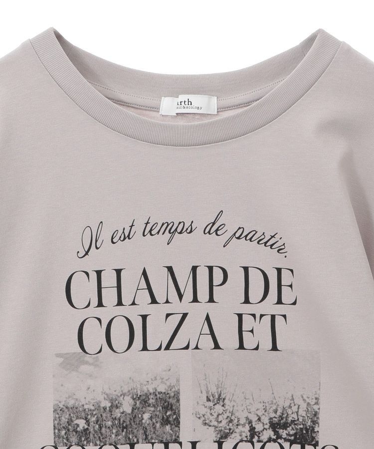 earth music&ecology「PhotoスリットT」|Tシャツ・カットソー|