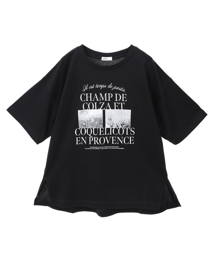 earth music&ecology「PhotoスリットT」|Tシャツ・カットソー|