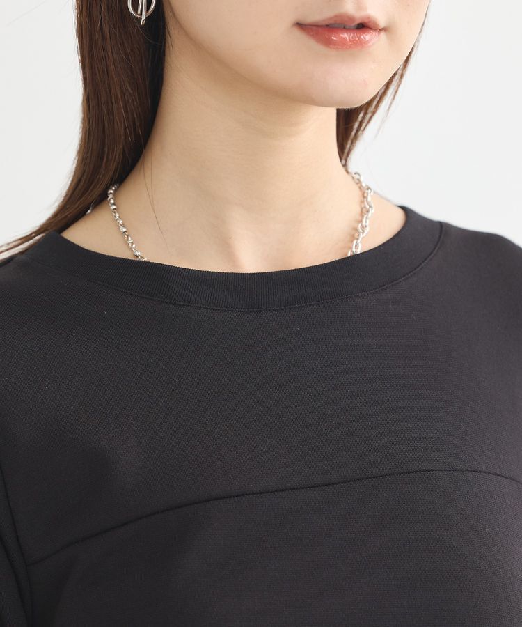 earth music&ecology「プリーツドッキングプルオーバー」|チュニック|