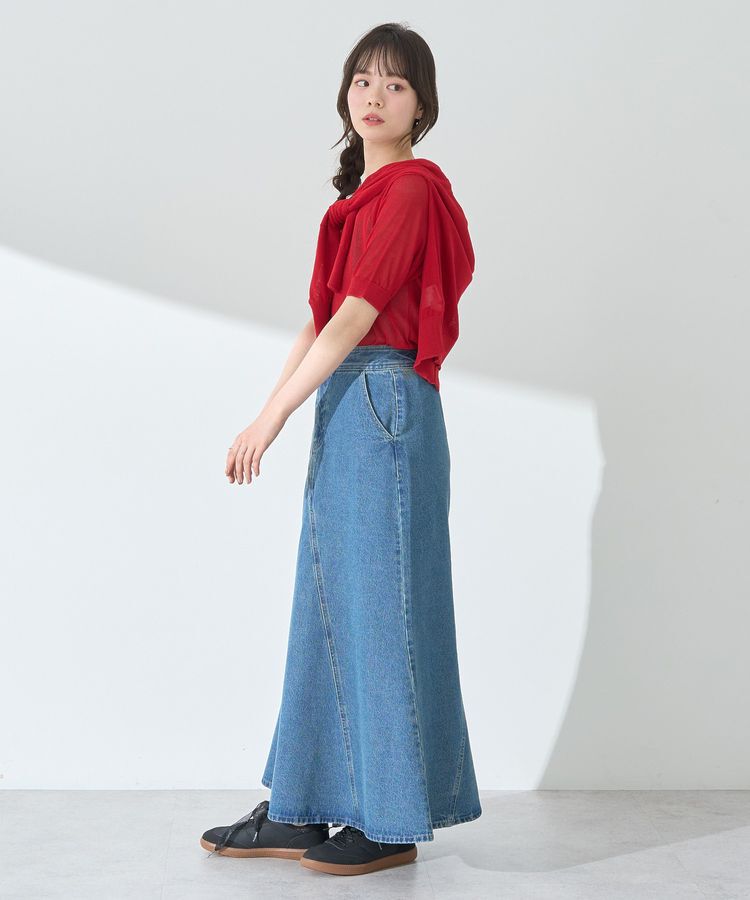 earth music&ecology「SET2点シアーニットプルオーバー＋カーディガン」|カーディガン|