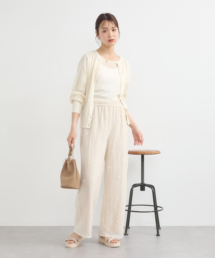 earth music&ecology「SET2点シアーニットプルオーバー＋カーディガン」|カーディガン|