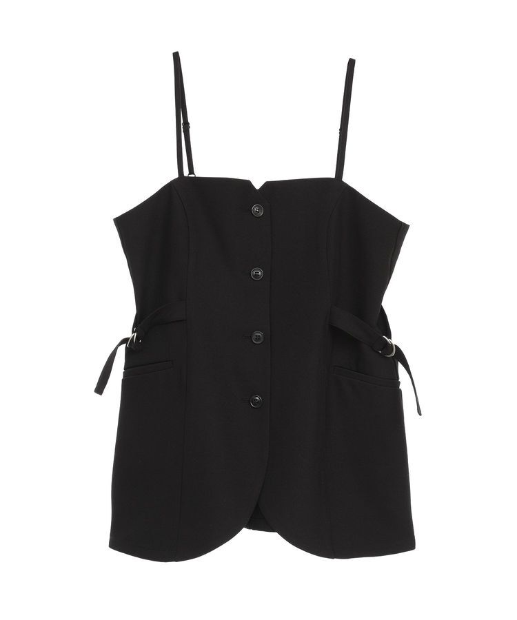 earth music&ecology「フロントボタンビスチェ」|ベスト・ジレ|